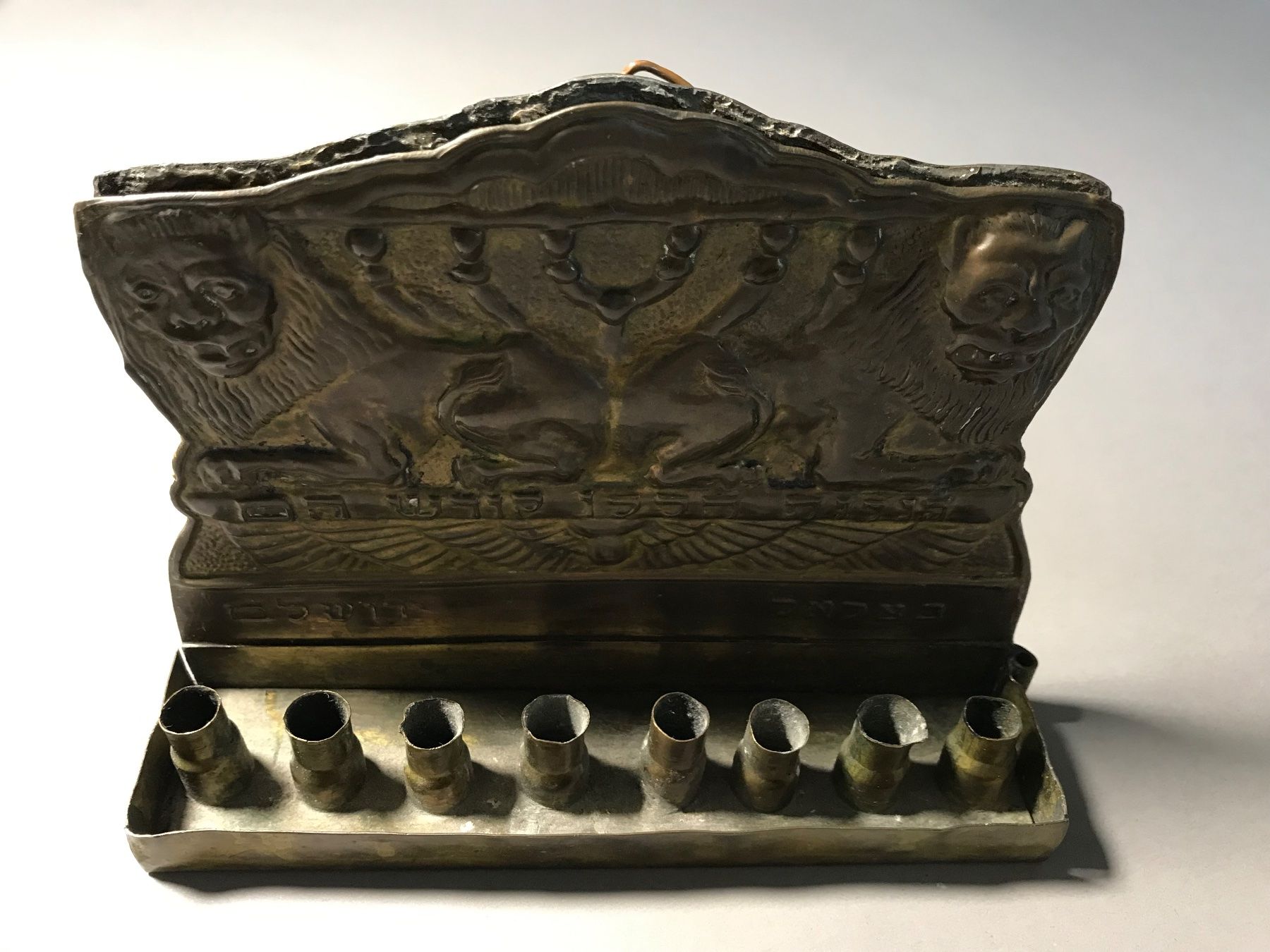 Kerzenständer: CHANNUKHIA um ca. 1900 – Gebraucht aus Basel von herr_majesty 3