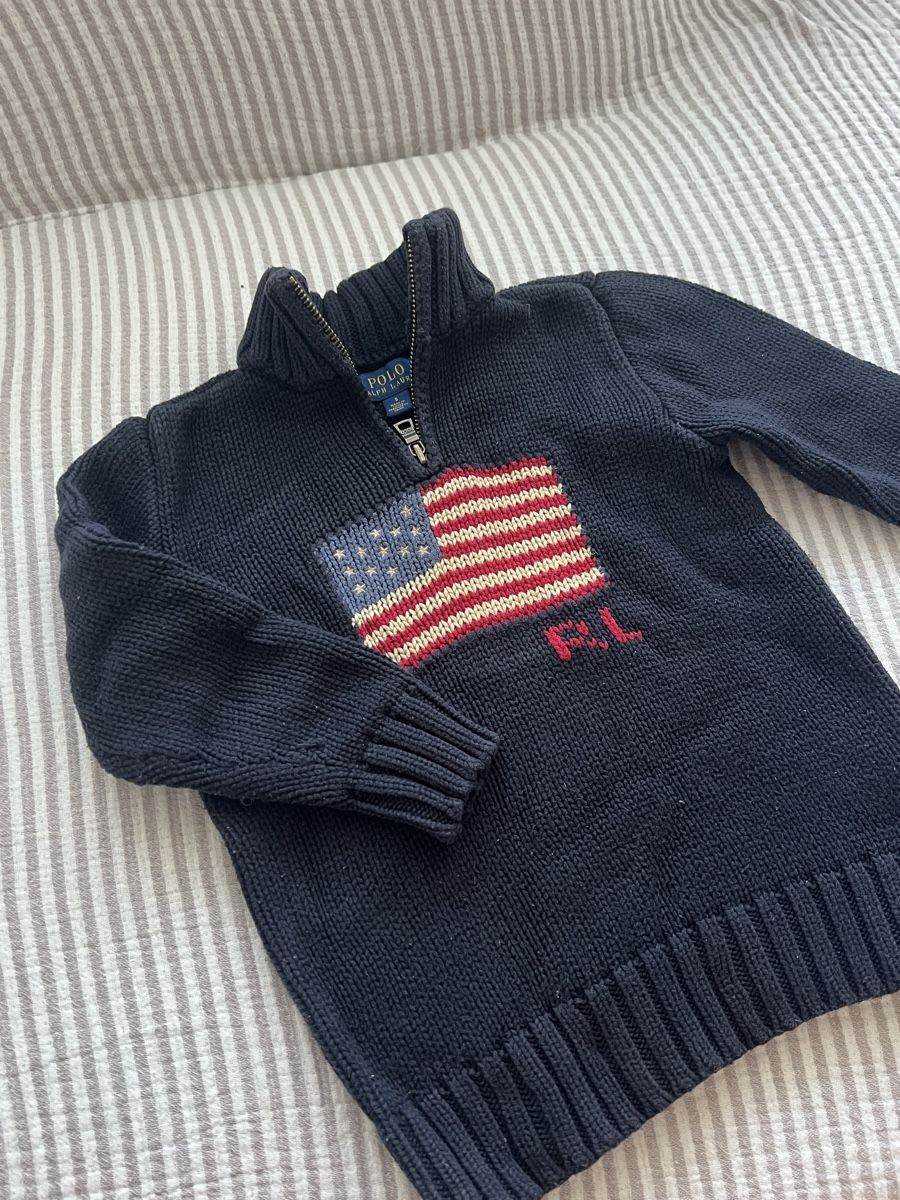 Ralph Lauren Maglioni & Felpe: RALPH LAUREN POLO SPORT STRICKPULLOVER NAVY GR 5/110 – Usato da Basel venduto da theo-g77 3