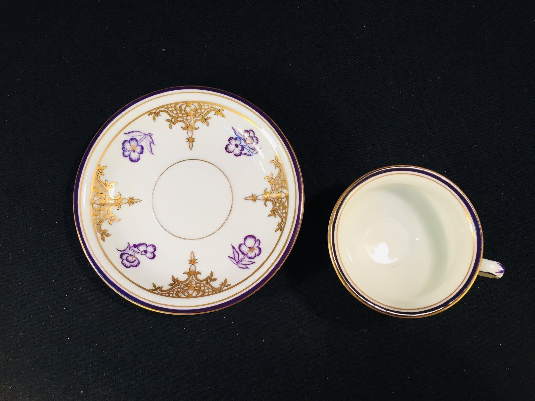Tazze: Vintage P.S. AG Handmalerai Kaffeetasse – Usato da Schaffhausen venduto da sparzone 4