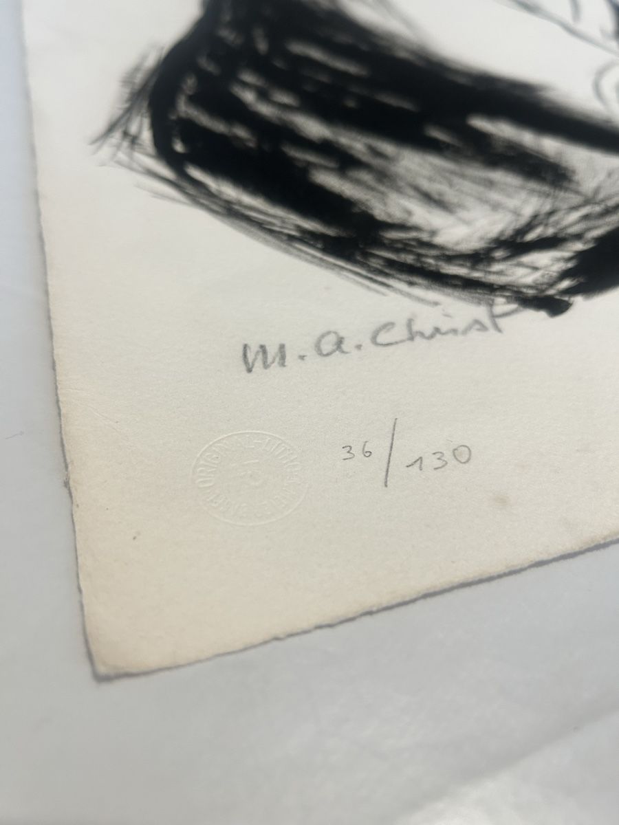 Grafica & Litografie: Lithographie Martin Alfred Christ 36/130 – Usato da Oftringen venduto da Michaels011 2