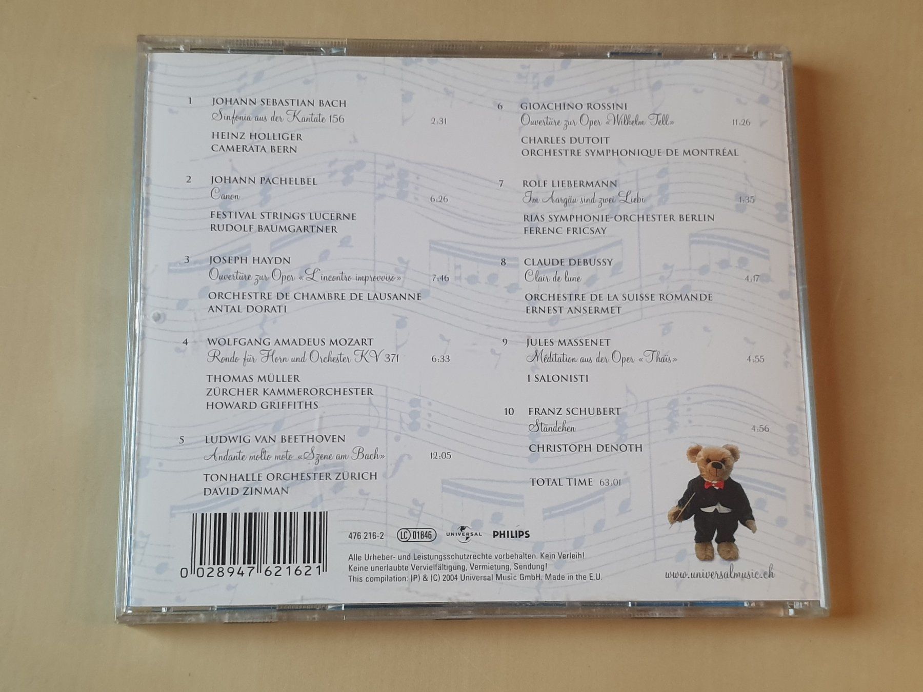 CDs: Schmusebär Klassik – D'occasion à Stansstad par collectorsshop 1