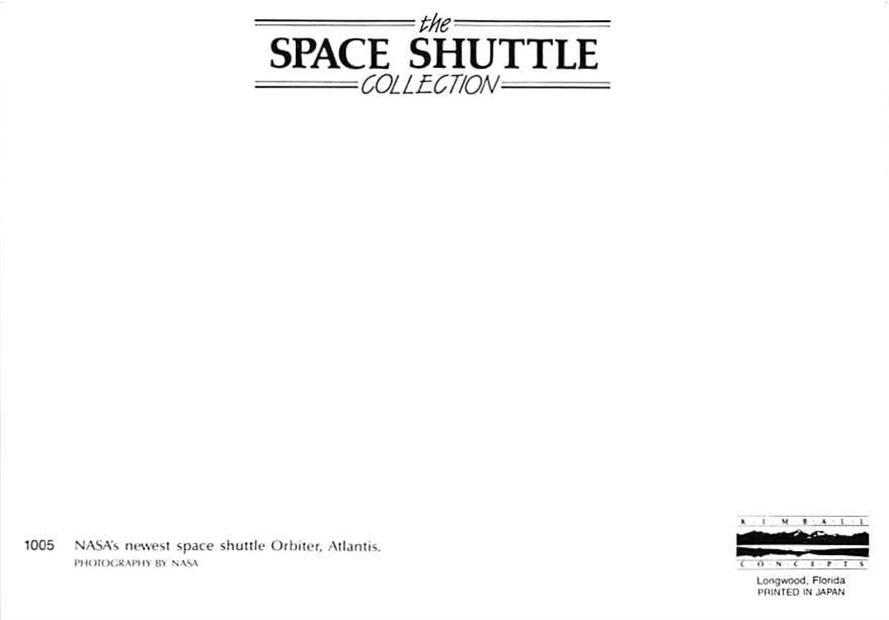 Cartes postales: Space Shuttle, Orbiter Atlantis – D'occasion à Ottikon b.Kemptth. par Neptun1974 1