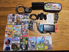 Nintendo Switch inkl. 12 Spielen