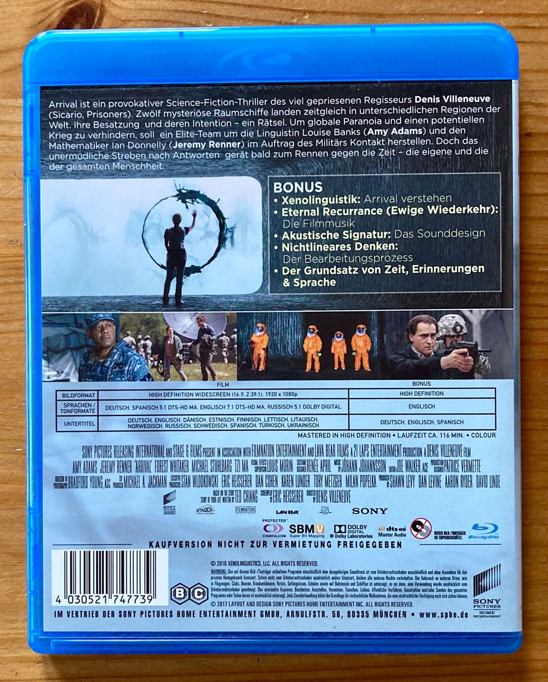 Alle DVDs: Arrival (Adams/Renner/Whitaker) – Gebraucht aus Zürich von Djmotionch 3