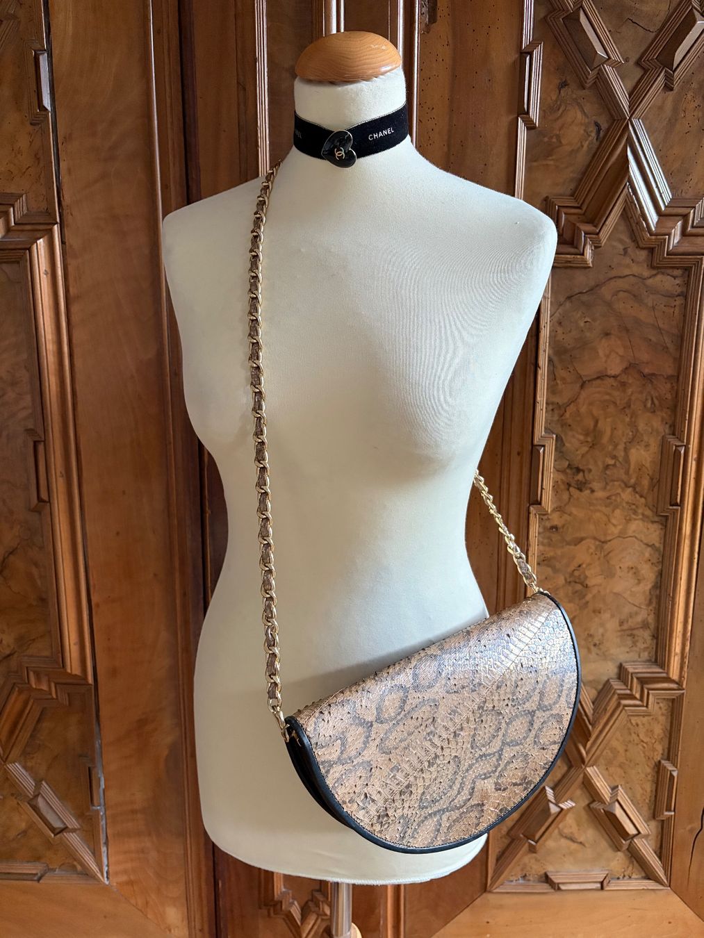 Taschen: Vintage JURA Handtasche 100 % Pythonleder  Zustand: perfekt – Gebraucht aus Interlaken von Bona55
