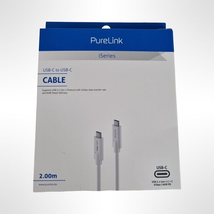 PURELINK USB-C zu USB-C Kabel 2m (Neu (gemäss Beschreibung)) in Wangen ...