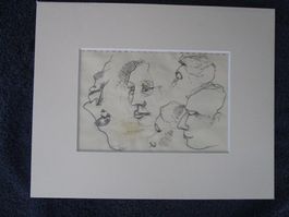 "Schizzi di Caffé" - Verkauf Sammlung Jürg Stamm - Zeichnung