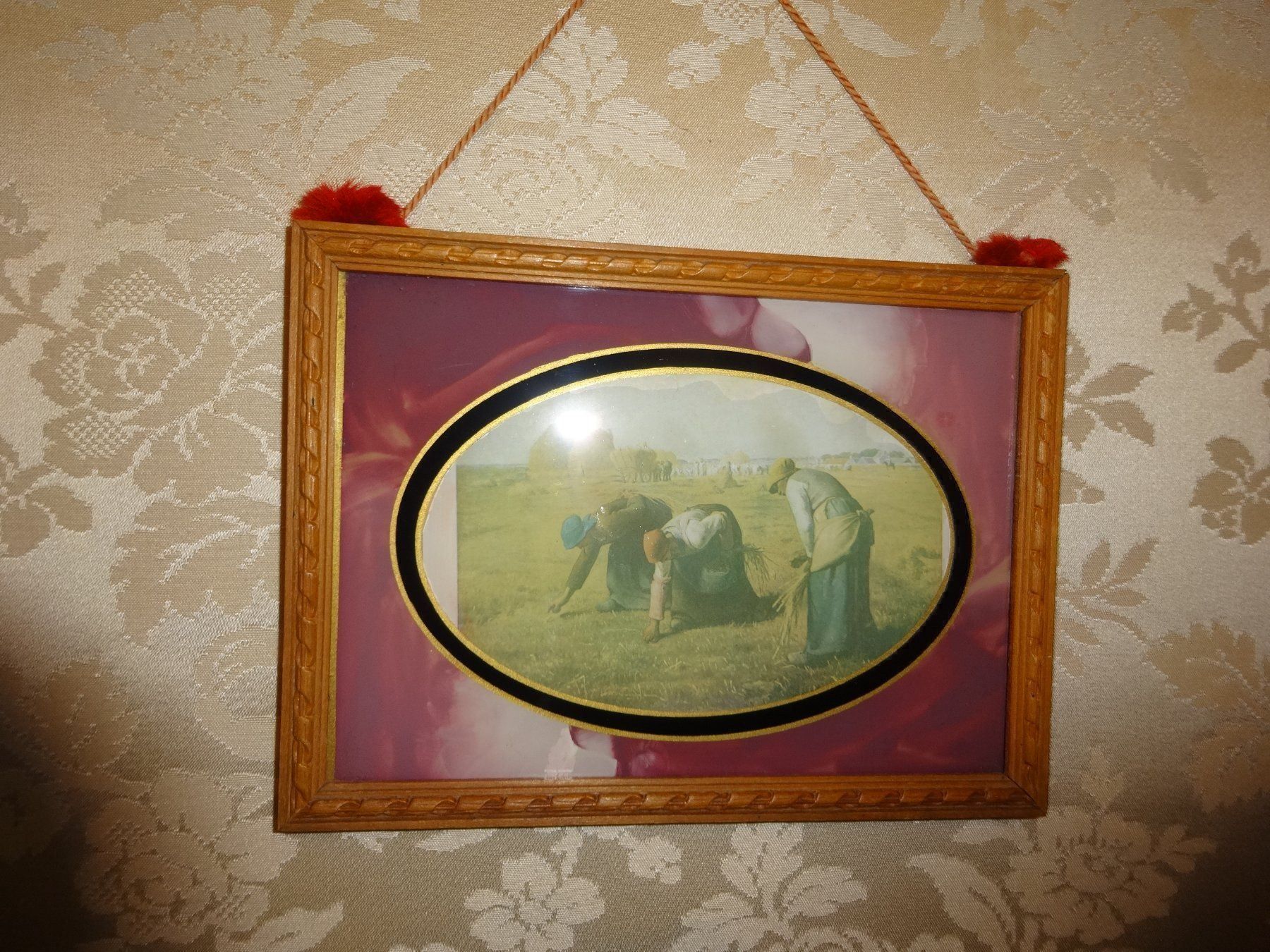 Toutes les décorations: 2 tableaux anciens - scènes champêtres – D'occasion à Biel/Bienne par milamila02 2