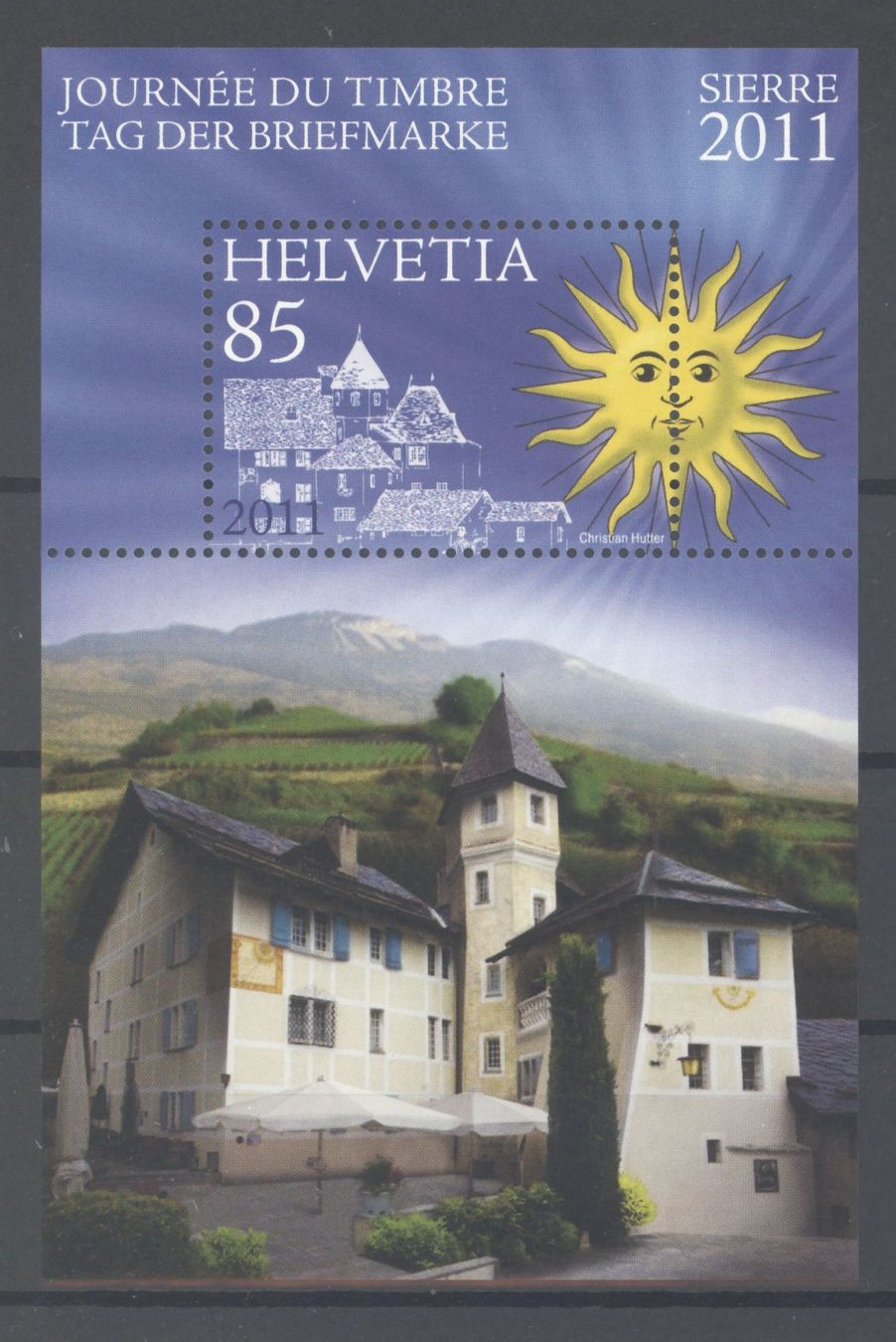 Alle Briefmarken: 2011, Sonderblock Tag der Briefmarke ** – Gebraucht aus Willisau von Vollstempel