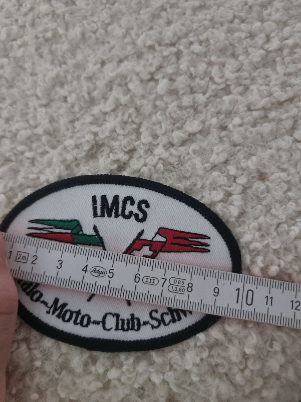 Toppe: IMCS Italo-Moto-Club-Schweiz Aufnäher / Patch Oldtimer – Nuovo (secondo la descrizione) da Zweidlen venduto da VG159 1