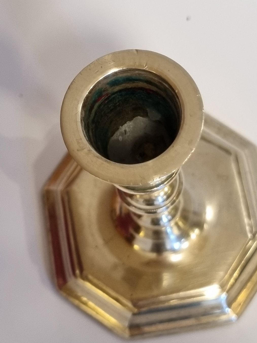 Portacandele: Vintage Kerzenständer Barock-Stil, 13 cm – Usato da Scharnachtal venduto da devin03 3