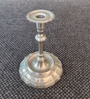 Schöner Kerzenständer, silberfarben, vintage, 15.5 cm
