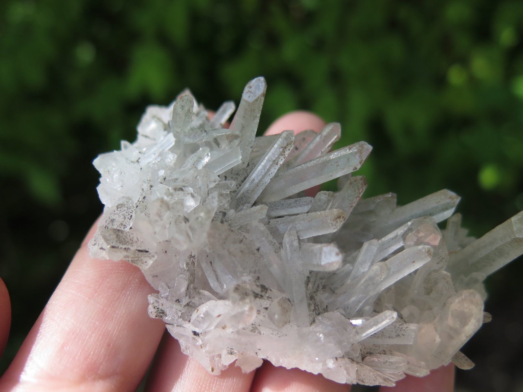 Minerali & Pietre curative: Bergkristall mit Chlorit von Mexico – Usato da Schaffhausen venduto da Yamakana51L8736OQ8 2