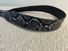 Schulterriemen Kunstleder (Schlangenoptik)