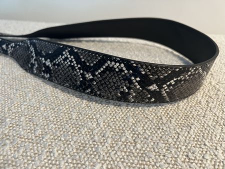 Schulterriemen Kunstleder (Schlangenoptik)