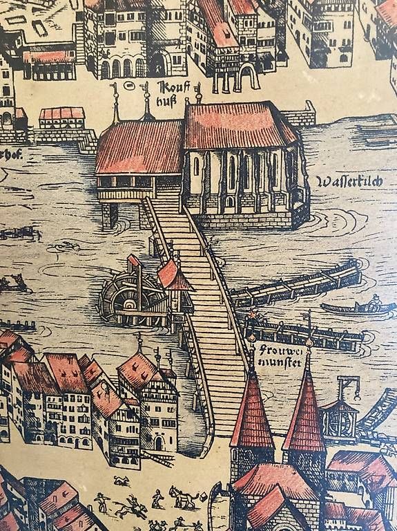 Cartine & Atlanti: Murerplan der Stadt Zürich – Usato da Liesberg Dorf venduto da Country1 7