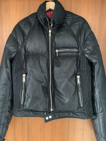 Lederjacke - Disquared 2 - Gr 52 / M - Mit Gebrauchsspuren