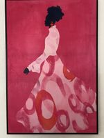 Artwork: Elegant Framed Print - Chic Autumn Style!