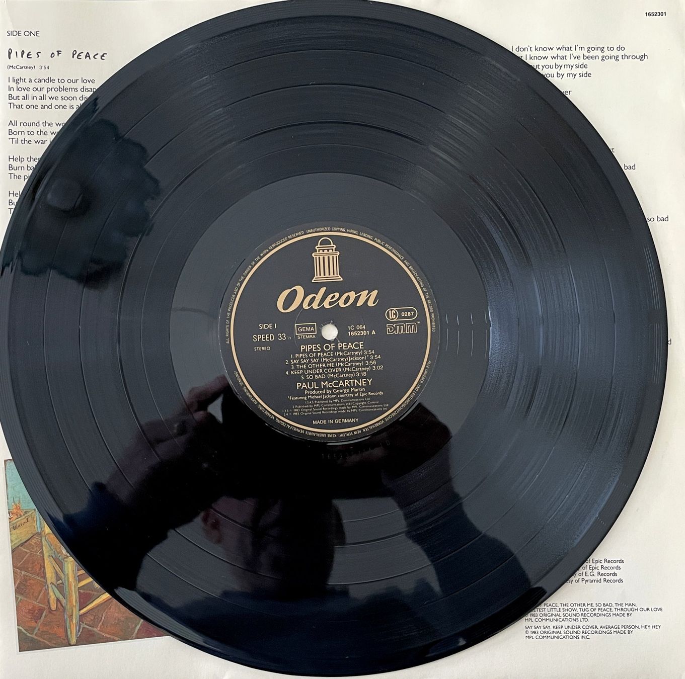 Dischi in vinile: Paul McCartney - Pipes Of Peace – Usato da Savagnier venduto da Ne2065 3