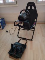 Sim-Setup Lenkrad & Sitz (Thrustmaster T248 & Playseat)
