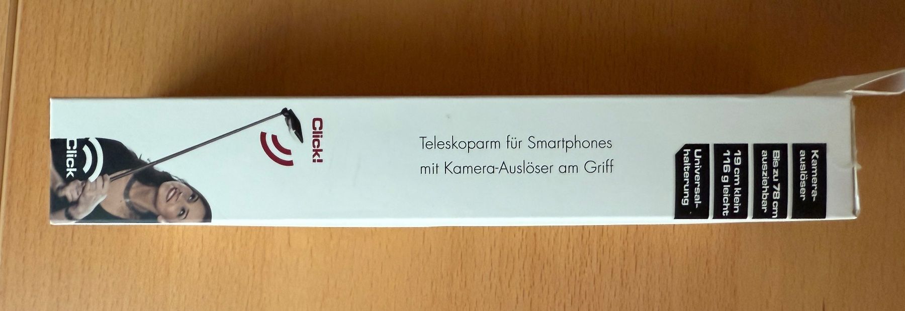 Halterungen: Selfie-Stick für Handy – Neu und originalverpackt aus Wallbach von 10merlin 1