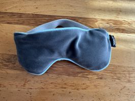 Schlafmaske myhalos grau mit Inlet NEU