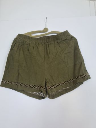 Leinen Shorts kurze Hose L NEU