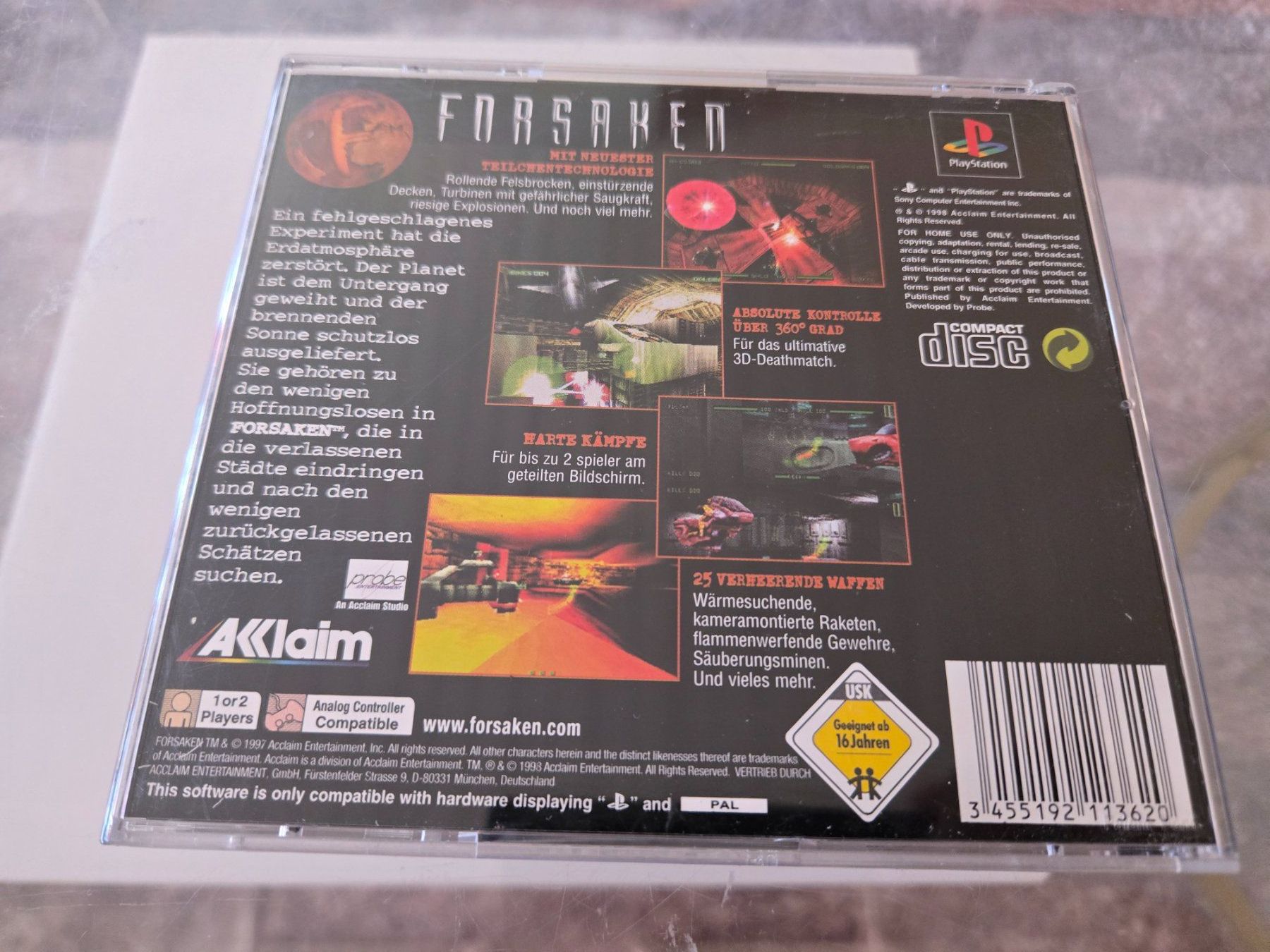 Spiele: Forsaken PS1 – Gebraucht aus Bussigny von Kfdlt 1