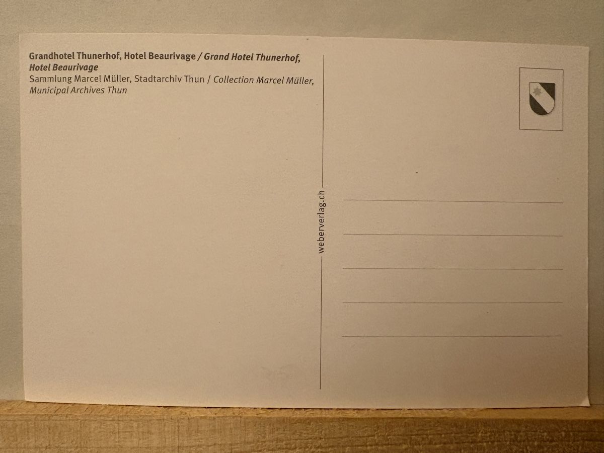 Cartoline postali: AK von Thun Aarequai – Usato da Rümlang venduto da Kartenpost1 1