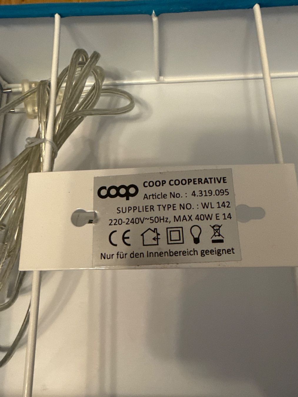 Lampade: NEU! Wandlampe mit Eiffelturm – Nuovo e nell'imballaggio originale da Schönenwerd venduto da d.chiara 3
