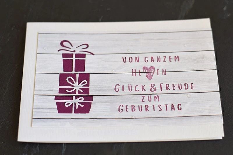 Pochoirs: GESCHENKE STANZSCHABLONE – Neuf avec emballage d'origine à Affoltern am Albis par scrapbooking 1