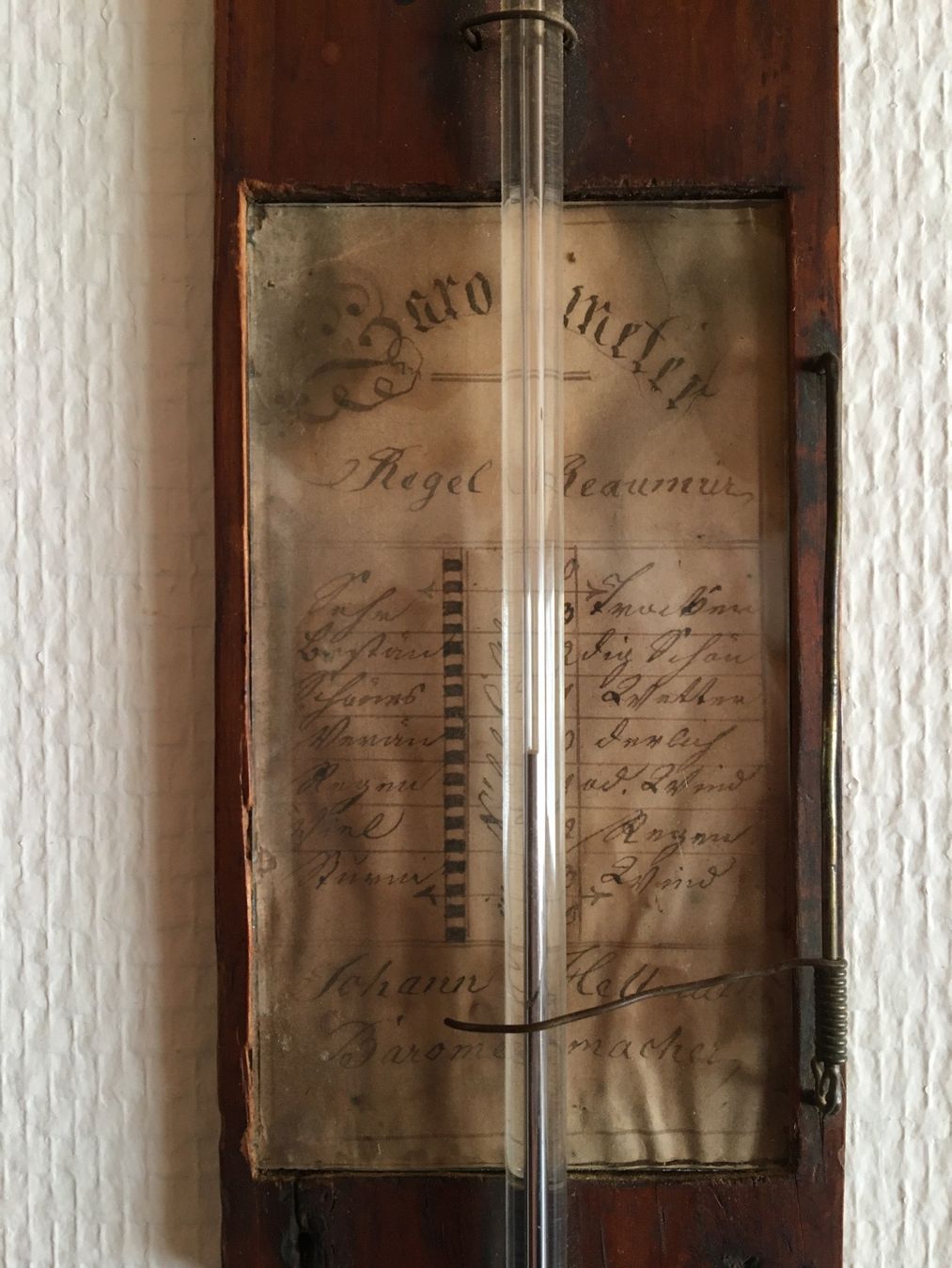 Altri elettrodomestici e apparecchi d’epoca: Barometer Quecksilber antik – Usato da Appenzell venduto da azeller1 1
