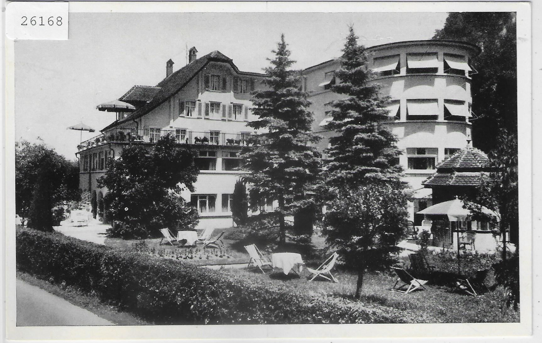 Ansichtskarten: Hotel Schützenhaus Stansstad – Gebraucht aus Ettingen von Kartenplanet