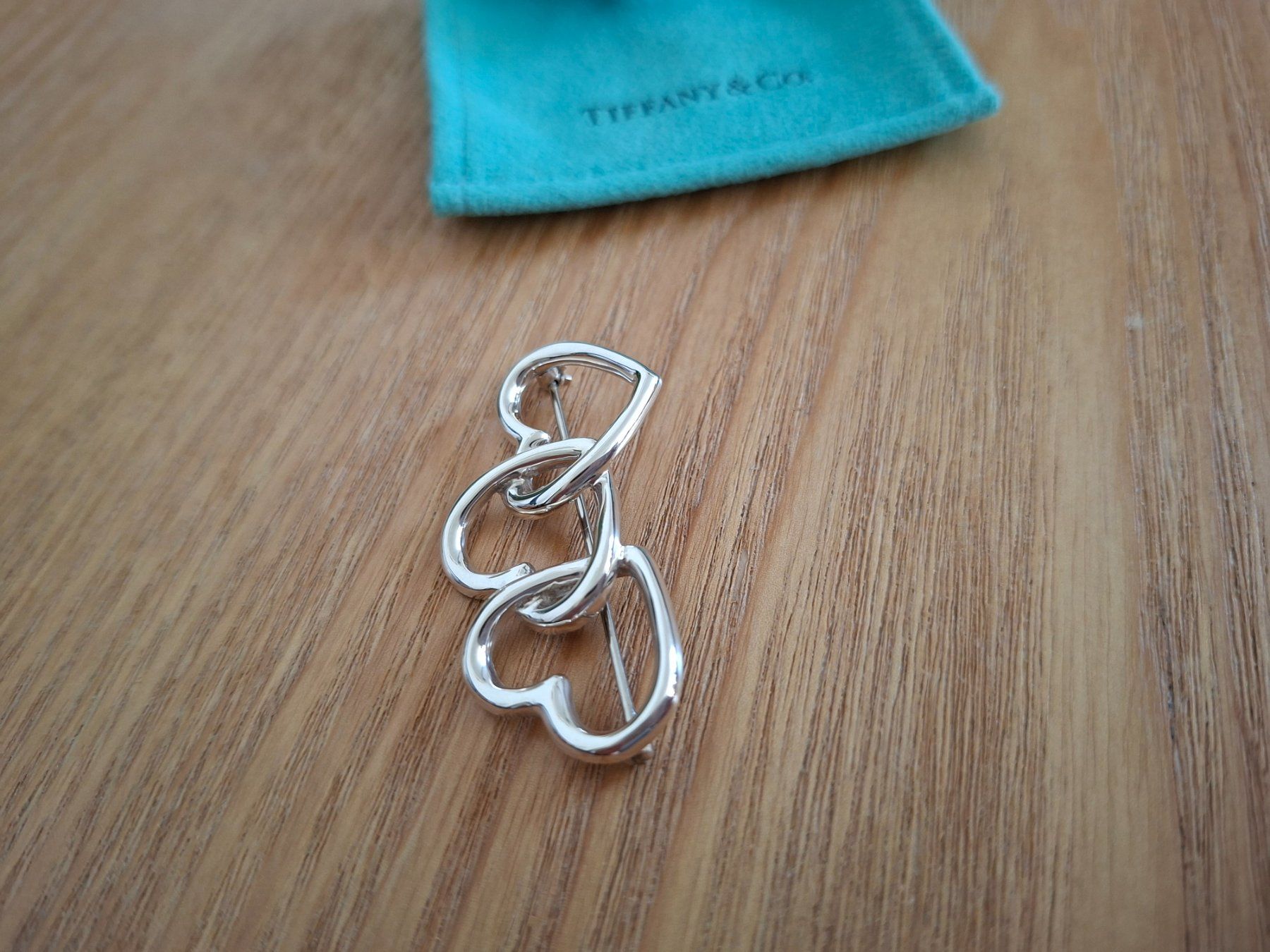Tiffany & Co. Spille & Fermagli: TIFFANY&CO,Triple Heart Brosche/Brooch!! – Usato da Goldach venduto da mamakotzi 3