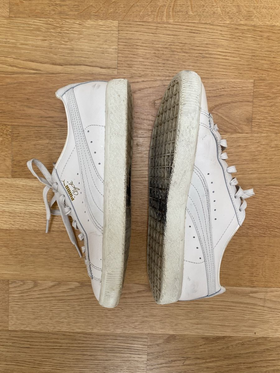 Puma Damenschuhe: Puma Clyde weiss Gr. 39 – Gebraucht aus Münchenstein von Ladypink7 3