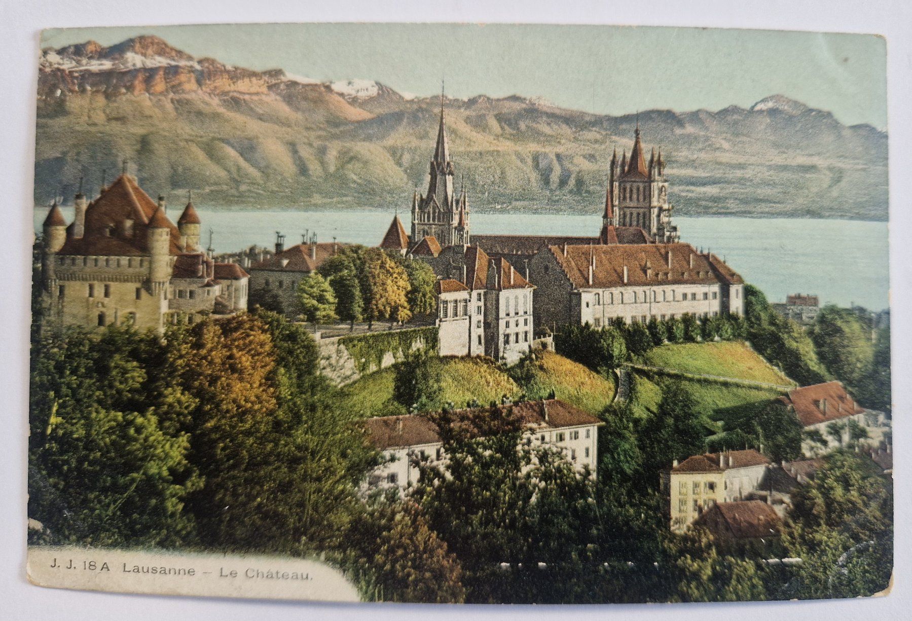 Cartoline postali: Lausanne, Le Château 1908 – Usato da Melchnau venduto da Arthurius