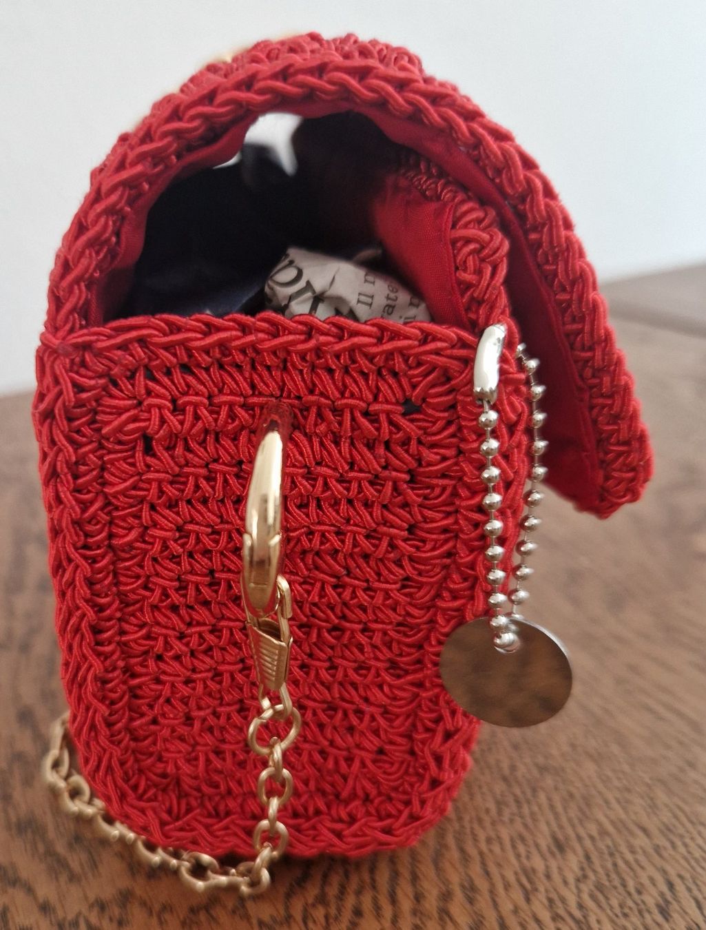 Borse da donna: SAC EN CROCHET HANDMADE – Nuovo e nell'imballaggio originale da Camorino venduto da JPHANDMADE1 1