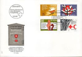 SONDERPOSTMARKEN II 1986 BELEG AUSGABETAG - X217