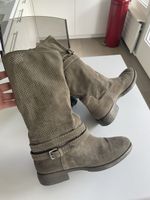 Bottes femme Daim Grises Taille 40 bon état