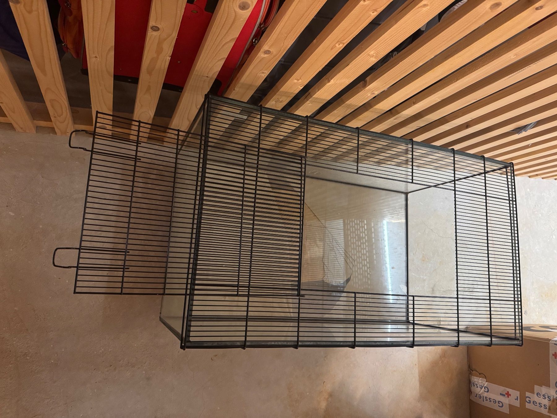 Cages, transport & sécurité: Terrarium Gitteraufsatz 60cm gebraucht – D'occasion à Zürich par dra_bf8s 2