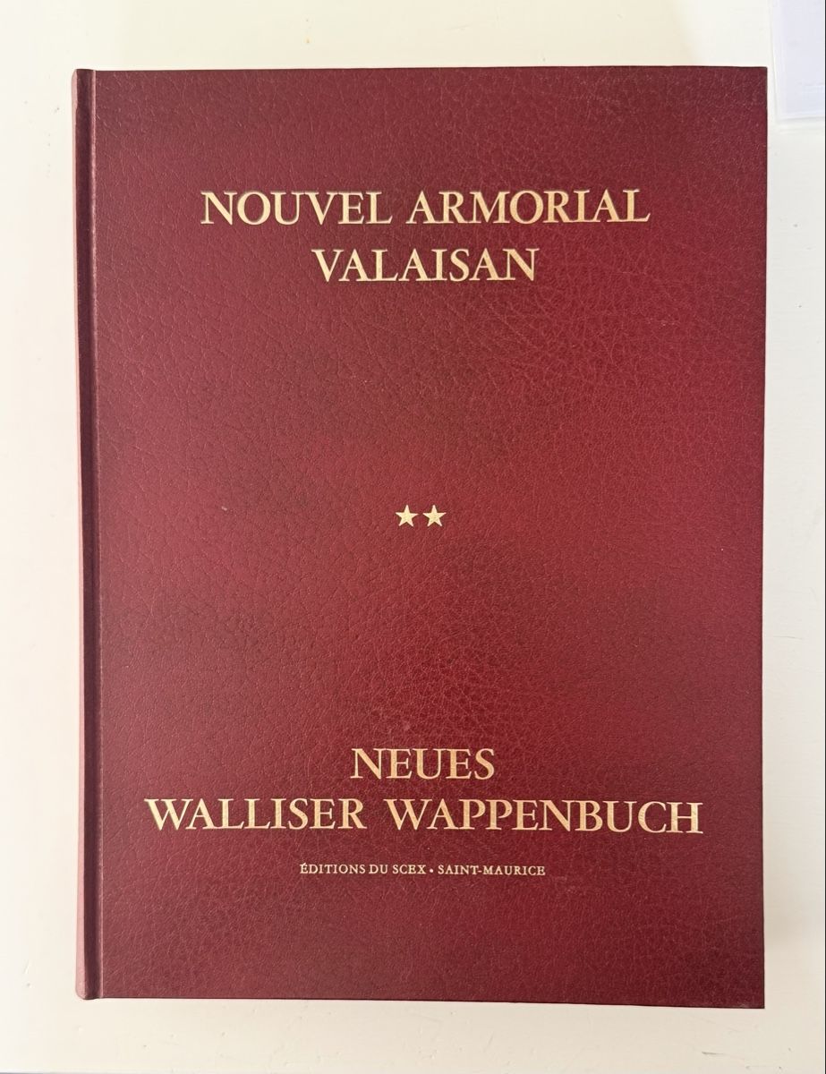 Libri: Nouvel armorial valaisan – Usato da Sion venduto da foo_j65g 1
