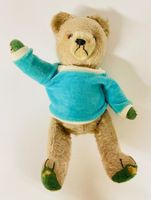 Süsser kleiner Teddybär mit blauem Pullover;-)