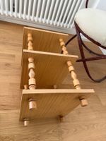 Holz Regal mit gedrechselten Stäben zum Stellen oder hängen