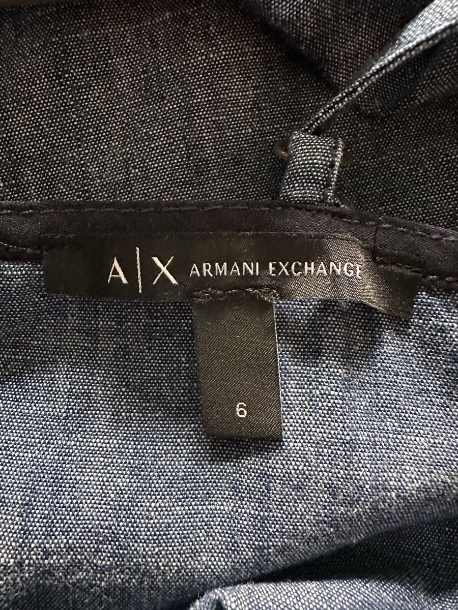 Armani Kleider: Armani Exchange Denim Summer Dress Size 6 – Gebraucht aus Meilen von zana10 2
