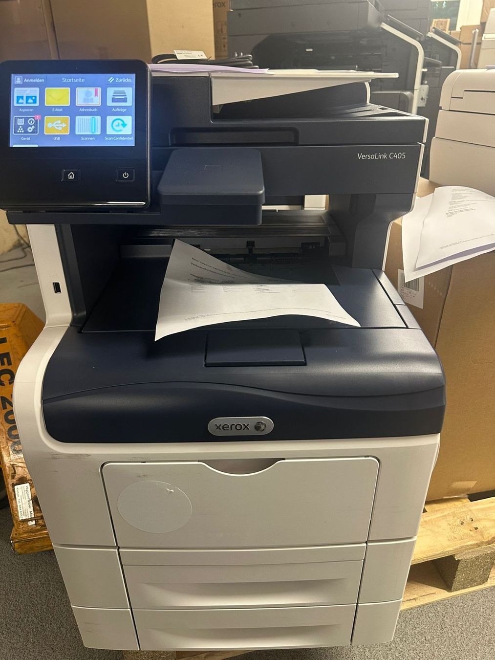 Xerox Drucker: Xerox VersaLink C405DN Farb-Multifunktionsdrucker   TOP!!! – Gebraucht aus Dottikon von refurbished-IT