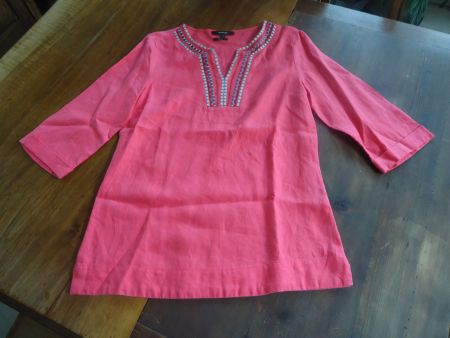 Chemisier/tunique femme en lin - Burton (neuve) - 36/S