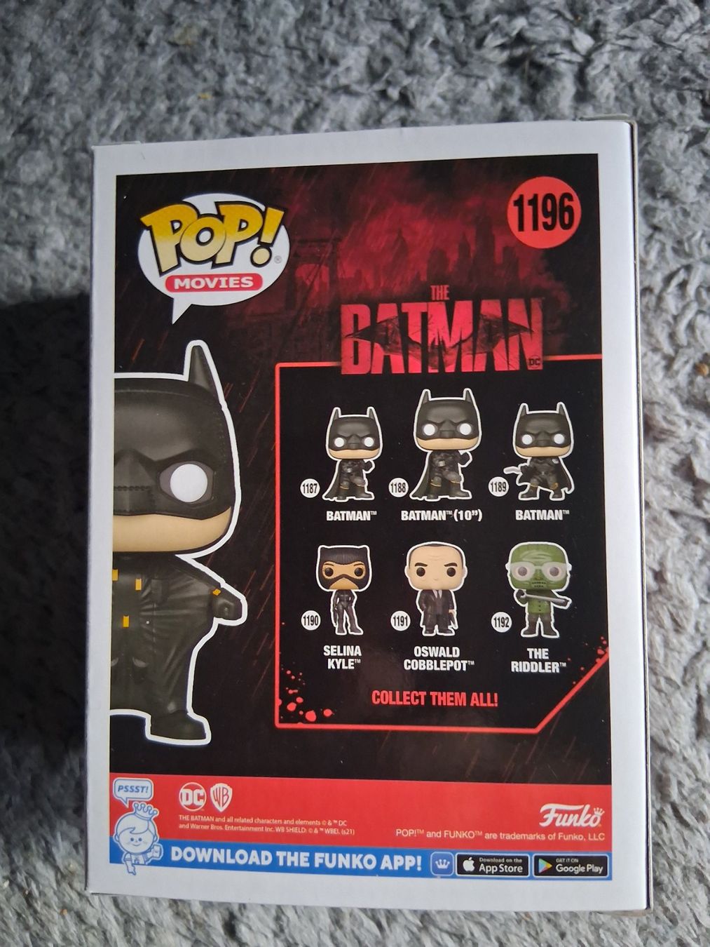 Funko Statuette: FUNKO POP  THE BATMAN     BATMAN    1196 – Usato da Wetzikon ZH venduto da Ramones01 1