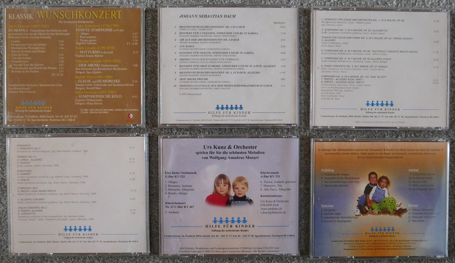 CDs: CD Sammlung Klassik / J.S.Bach / Beethoven / Mozart / Piano – Gebraucht aus Weil am Rhein von switzer-land 1