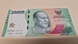 Banknoten Indonesien 20000 Rupiah 2023