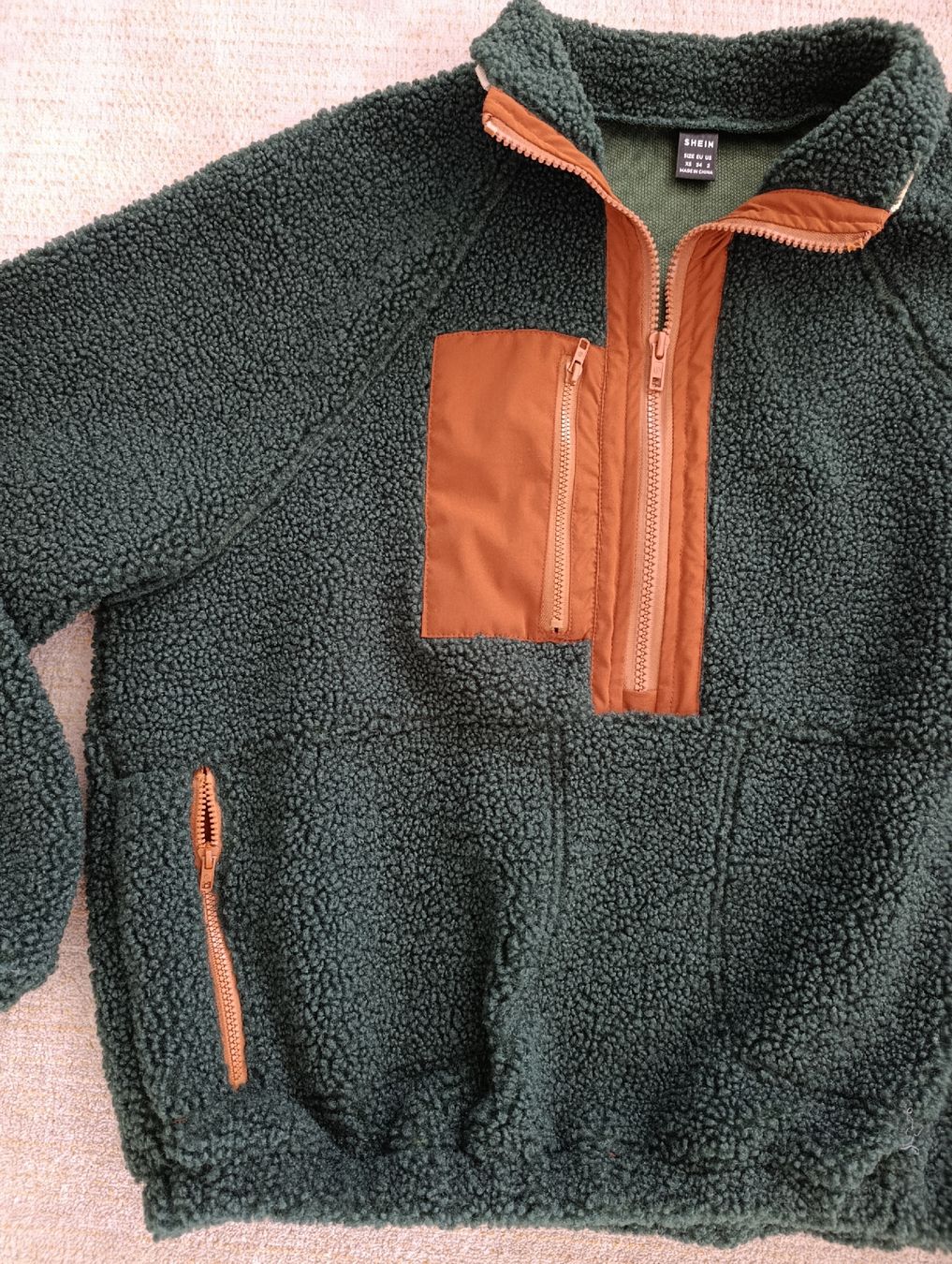 Shein Pullover & Sweatshirts: PULL TEDDY VERT BOUTEILLE XS – Neu (gemäss Beschreibung) aus Sierre von shirley04 3
